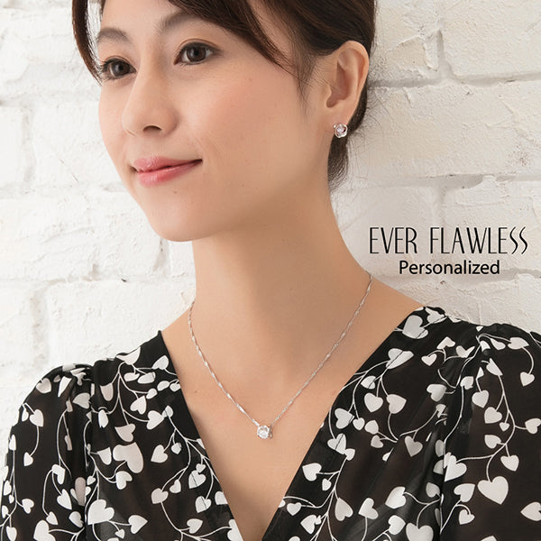 在庫わずか！！普段使いに最適◎ ジルコニアが美しいシルバーネックレス　刻印あり スワロフスキー ジルコニア ネックレス レディース シルバー ハート
