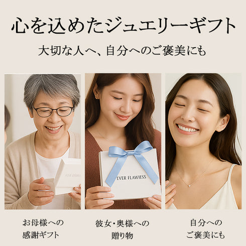 スワロフスキージルコニア シルバー 一粒 モチーフ レディース ネックレス FNK1060JSL