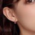 レディース ピアス 天然ルビー シルバー FNK0933SL